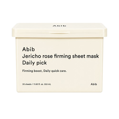 Abib - Jericho Rose Firming Sheet Mask Daily Pick, 30 sheets