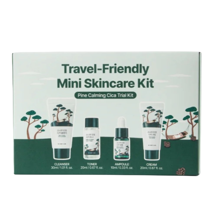 Round Lab - Coffret découverte apaisant Pine Calming Cica