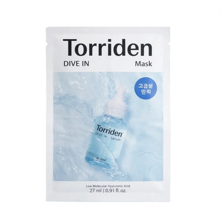 Torriden - Dive-in Low Molecular Hyaluronic Acid Mask, 1 sheet