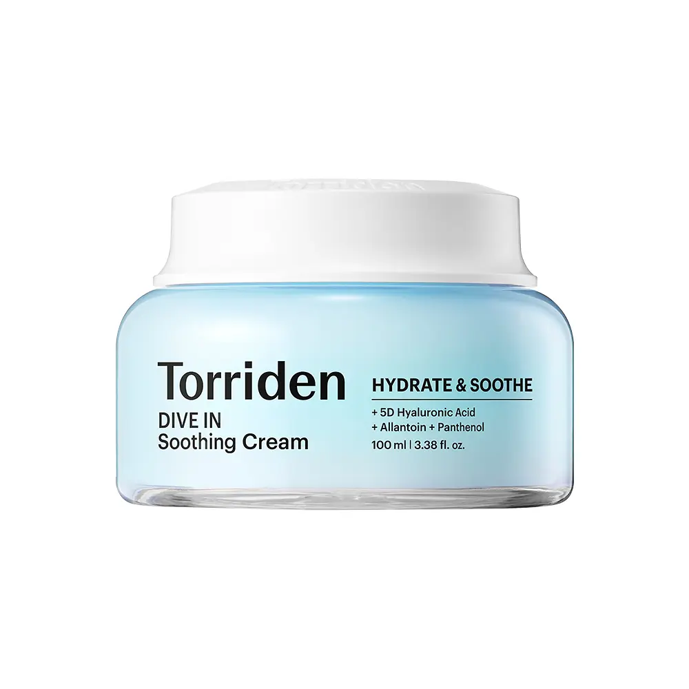 Torriden - Dive-in Low Molecular Hyaluronic Acid Soothing Cream, 100ml